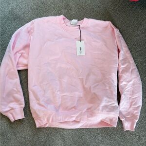 Aritzia Light Pink Sweatshirt